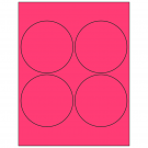 4" x 4"  Sheet Label