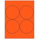 4" x 4"  Sheet Label