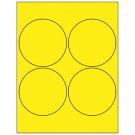 4" x 4"  Sheet Label