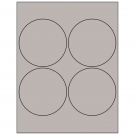 4" x 4"  Sheet Label