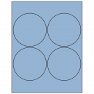 4" x 4"  Sheet Label