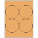 4" x 4"  Sheet Label