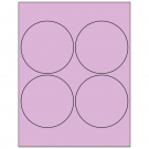 4" x 4"  Sheet Label