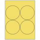 4" x 4"  Sheet Label