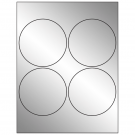 4" x 4"  Sheet Label