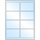 4" x 2.5"  Sheet Label