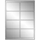 4" x 2.5"  Sheet Label