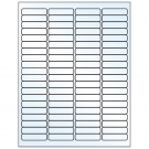 1.9375" x 0.5"  Sheet Label