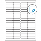 1.9375" x 0.5"  Sheet Label
