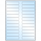 3.5" x 0.75"  Sheet Label