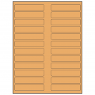 3.5" x 0.75"  Sheet Label