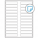 3.5" x 0.75"  Sheet Label