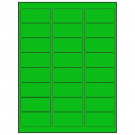 2.625" x 1.25"  Sheet Label