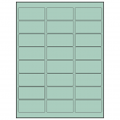 2.625" x 1.25"  Sheet Label