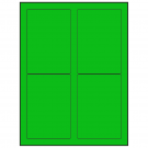 3.5" x 5"  Sheet Label