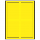 3.5" x 5"  Sheet Label