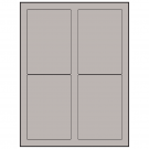 3.5" x 5"  Sheet Label