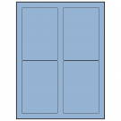 3.5" x 5"  Sheet Label