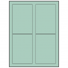 3.5" x 5"  Sheet Label