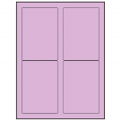 3.5" x 5"  Sheet Label