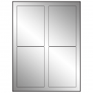 3.5" x 5"  Sheet Label