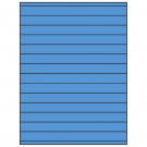 8.5" x 0.75"  Sheet Label