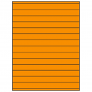 8.5" x 0.75"  Sheet Label