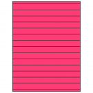 8.5" x 0.75"  Sheet Label