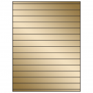 8.5" x 0.75"  Sheet Label