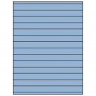 8.5" x 0.75"  Sheet Label