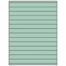 8.5" x 0.75"  Sheet Label
