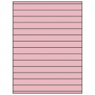 8.5" x 0.75"  Sheet Label