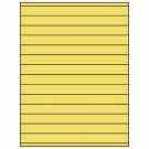 8.5" x 0.75"  Sheet Label