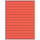 8.5" x 0.75"  Sheet Label