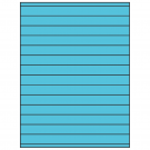 8.5" x 0.75"  Sheet Label