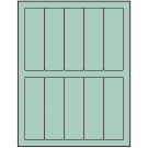 1.5" x 4.75"  Sheet Label