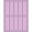 1.5" x 4.75"  Sheet Label