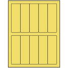 1.5" x 4.75"  Sheet Label