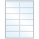 4" x 1.75"  Sheet Label