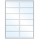 4" x 1.75"  Sheet Label