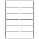 4" x 1.75"  Sheet Label