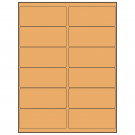 4" x 1.75"  Sheet Label