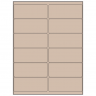 4" x 1.75"  Sheet Label