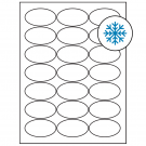2.5" x 1.375"  Sheet Label