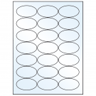 2.5" x 1.375"  Sheet Label