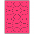 2.5" x 1.375"  Sheet Label