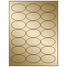 2.5" x 1.375"  Sheet Label