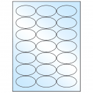 2.5" x 1.375"  Sheet Label