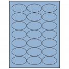 2.5" x 1.375"  Sheet Label