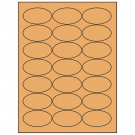 2.5" x 1.375"  Sheet Label